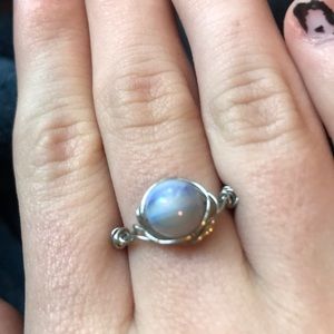 Handmade anxiety ring